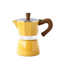 Black Goat 3 Cup Moka Pot - Sarı