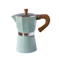Black Goat 6 Cup Moka Pot - Turkuaz