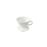 Black Goat V60 02 Seramik Dripper - Beyaz